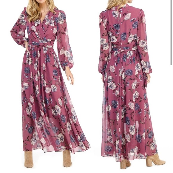 Gal Meets Glam Dresses & Skirts - EUC Gal Meets Glam Floral Maxi Dress